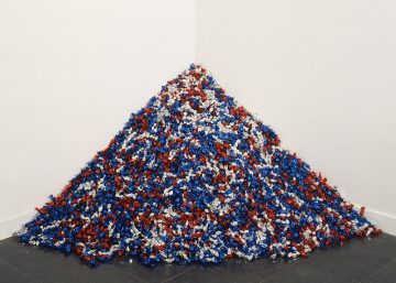 Tas de bonbons, œuvre de Felix Gonzales-Torres intitulée Untitled (USA Today)